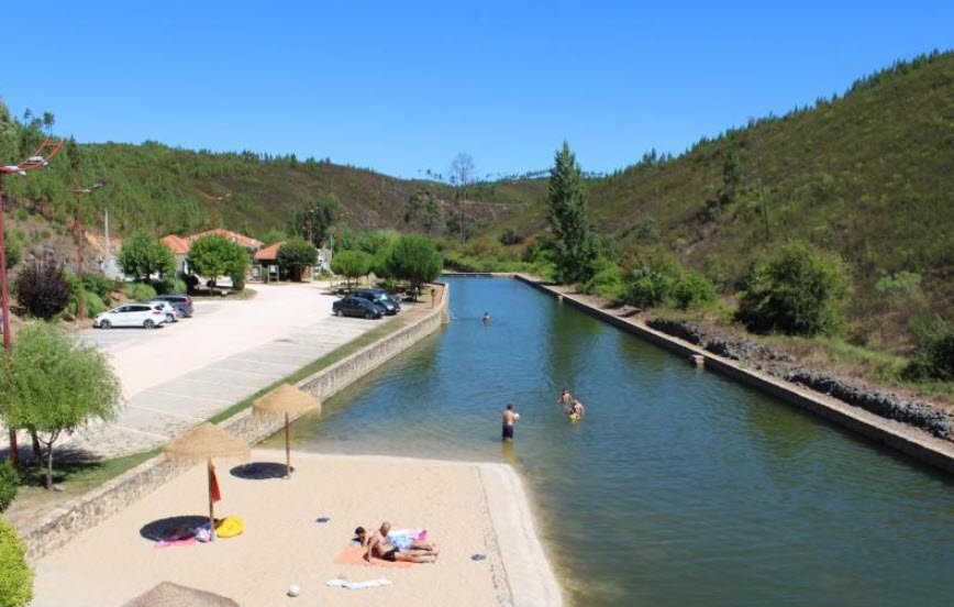 Praia Fluvial Do Bostelim, Portugal